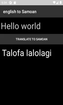 english to Samoan translator android App screenshot 3